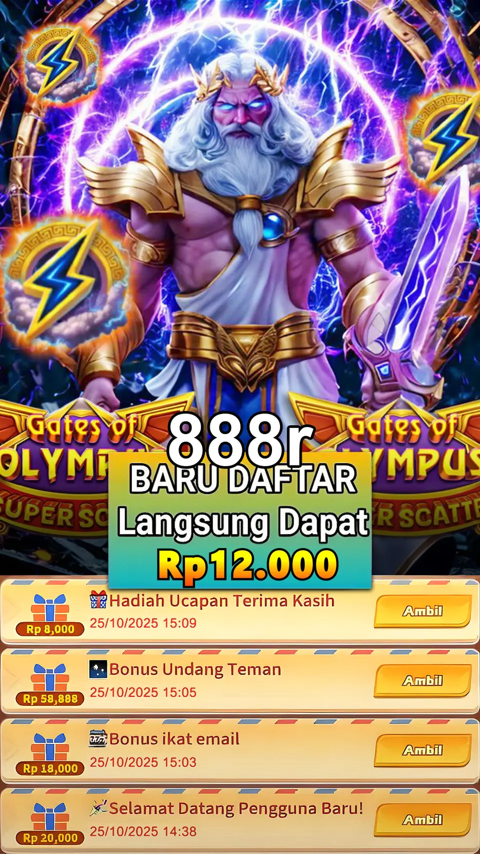 888r Masuk